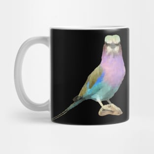 Lilac breasted Roller / Polygon - Bird in Africa Mug